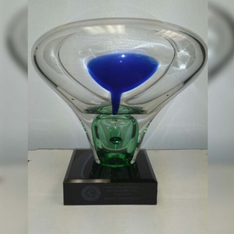 2009 Hall of Fame induction trophy