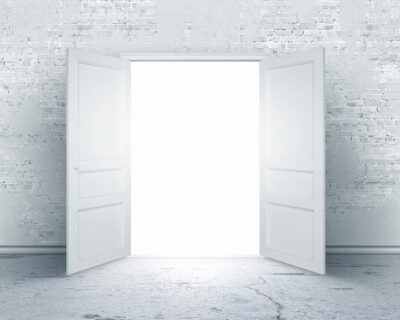 You must be done if you want to walk through the doors to a new life.