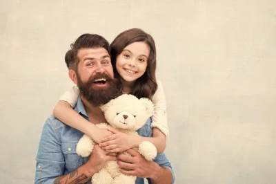 Building Relationships By Getting Uncomfortable - Dad humbling himself for daughter