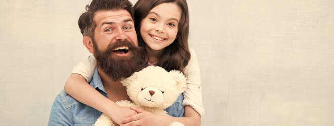 Building Relationships By Getting Uncomfortable - Dad humbling himself for daughter